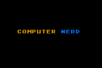 Computer Nerd atari screenshot