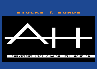 Computer Stocks and Bonds atari screenshot
