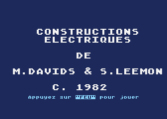 Constructions Electriques atari screenshot
