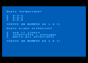 Coppa del Mondo 1982 atari screenshot