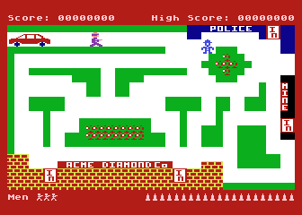 Cops'n Robbers atari screenshot