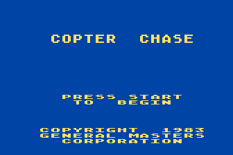 Copter Chase atari screenshot