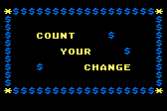 Count Your Change atari screenshot
