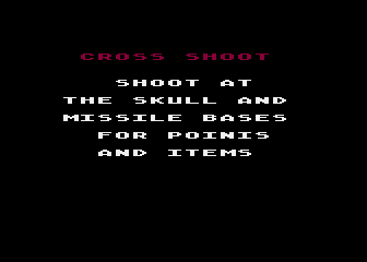 Cross Shoot atari screenshot