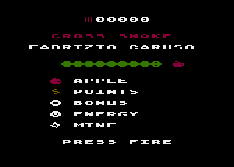 Cross Snake atari screenshot