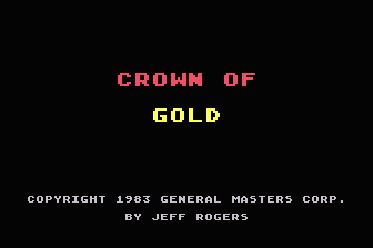 Crown of Gold atari screenshot
