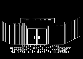 Crypt of the Undead atari screenshot