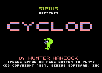 Cyclod atari screenshot