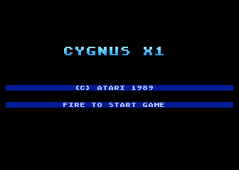Cygnus X1 atari screenshot