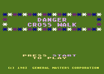 Danger Crosswalk atari screenshot