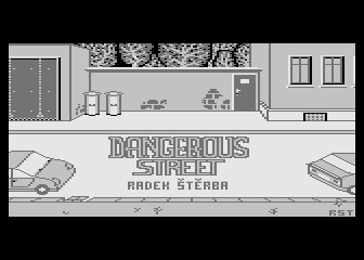 Dangerous Street atari screenshot