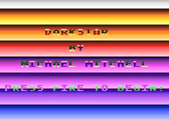 Darkstar atari screenshot