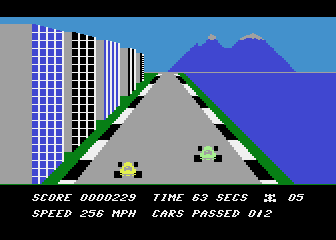 Death Race atari screenshot