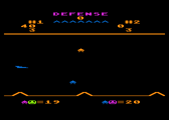 Defense atari screenshot