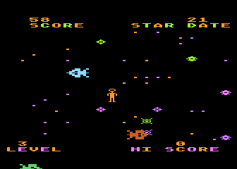 Deluxe Space Games atari screenshot