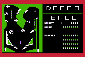 Demon Ball atari screenshot