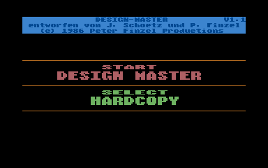 Design Master atari screenshot