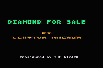 Diamond for Sale atari screenshot