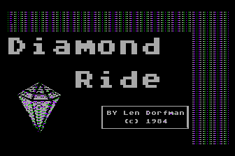 Diamond Ride atari screenshot