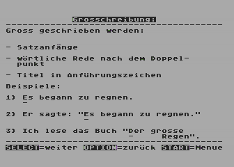 Deutsch-Stunde - Lektion 1 (Die) atari screenshot