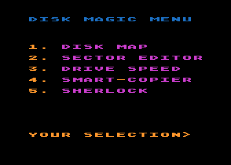 Disk Magic atari screenshot