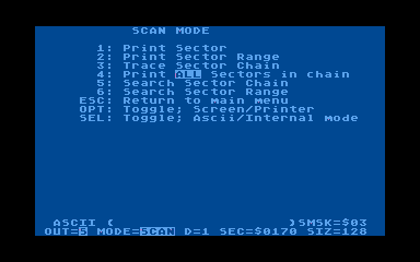 Disk Scanner-Double Density atari screenshot