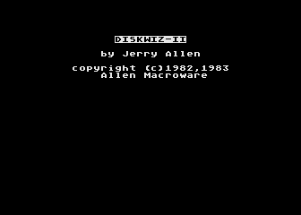 DiskWiz-II atari screenshot