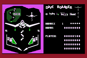 Dive Bomber atari screenshot