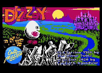 Dizzy - The Ultimate Cartoon Adventure atari screenshot