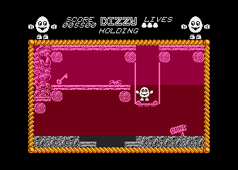 Dizzy - The Ultimate Cartoon Adventure atari screenshot