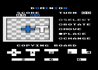 Dominion atari screenshot