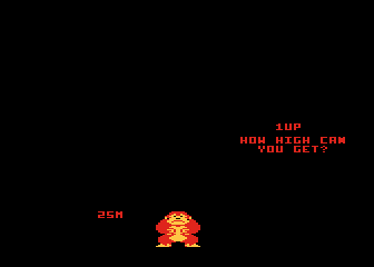 Donkey Kong atari screenshot