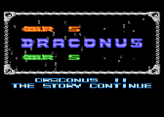 Draconus II atari screenshot