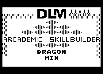 Arcademic Skill Builders - Dragon Mix atari screenshot