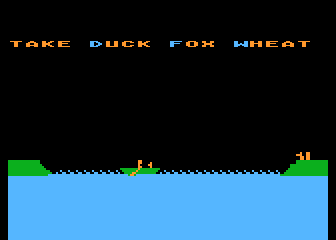 Duck, Fox, Wheat atari screenshot