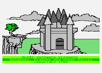 Dungeons, Dragons and Other Perils atari screenshot