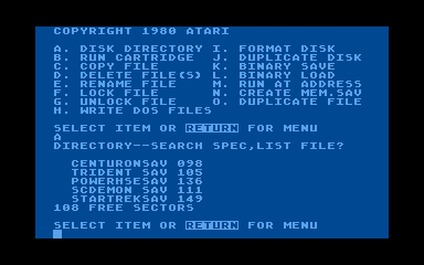 Dynacomp Atari Collection #3 - Disk Number AC4