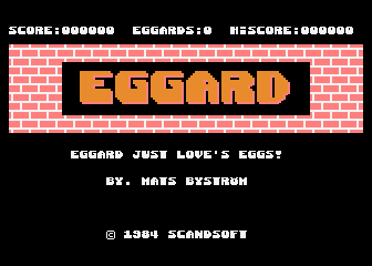 Eggard atari screenshot