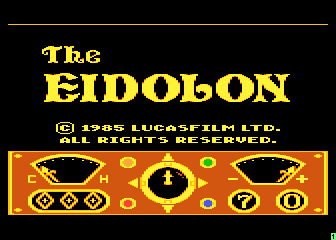 Eidolon (The) atari screenshot