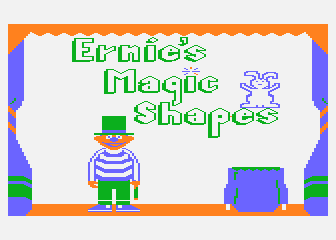 Ernie's Magic Shapes atari screenshot