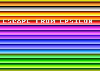 Escape from Epsilon atari screenshot