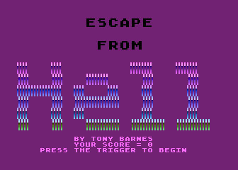 Escape from Hell! atari screenshot