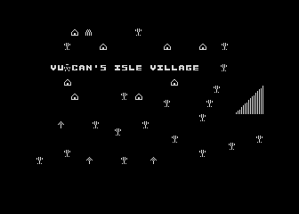 Escape from Vulcan's Isle atari screenshot