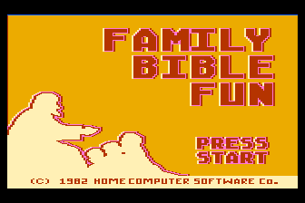 Family Bible Fun - Know Your Bible I atari screenshot