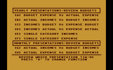 Family Budget atari screenshot