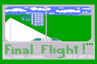 Final Flight! atari screenshot