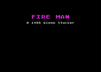 Fire Man atari screenshot