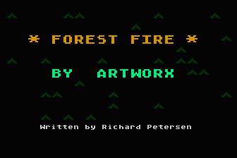 Forest Fire! atari screenshot