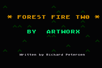 Forest Fire! Two atari screenshot