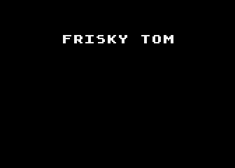 Frisky Tom atari screenshot